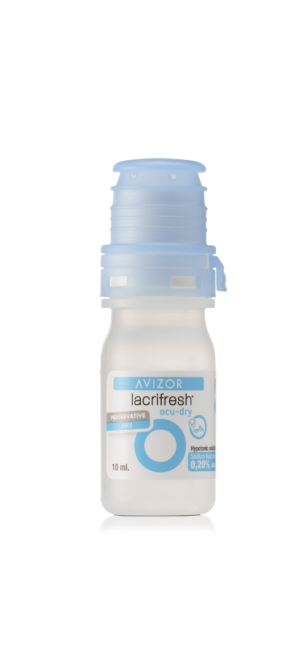 Lacrifresh OcuDry 0.20% Oogdruppels Avizor