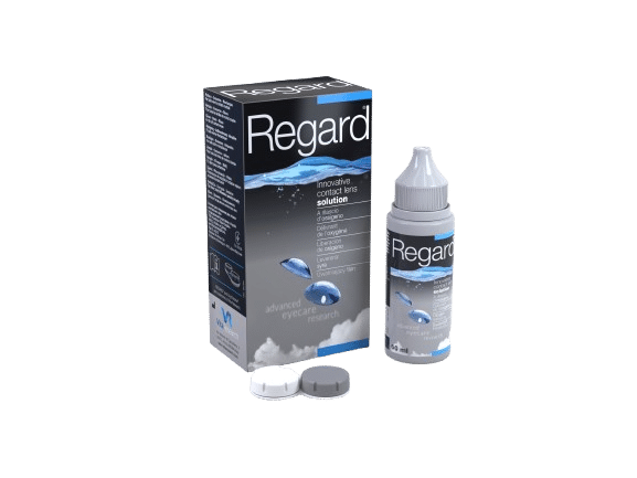 Avizor Regard alles-in-een lenzenvloeistof, probeerverpakking 60ml met lenshouder